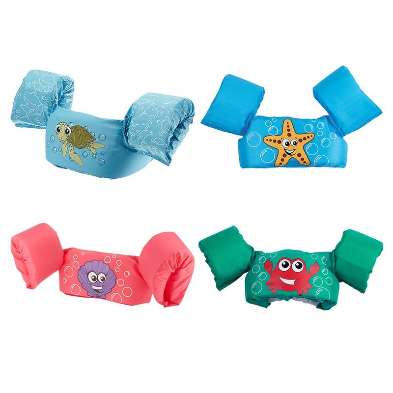 Barns badkläder flytkläder babys simarm skum drivande kläder sommar simning flytande baddräkt för barn