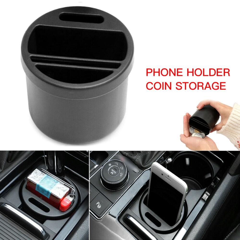 Auto Suv Seat Gap Mini Opbergdoos Organizer Coin Telefoon Bekerhouder Stands Multifunctionele Auto Accesoires Lichtgewicht Installeren
