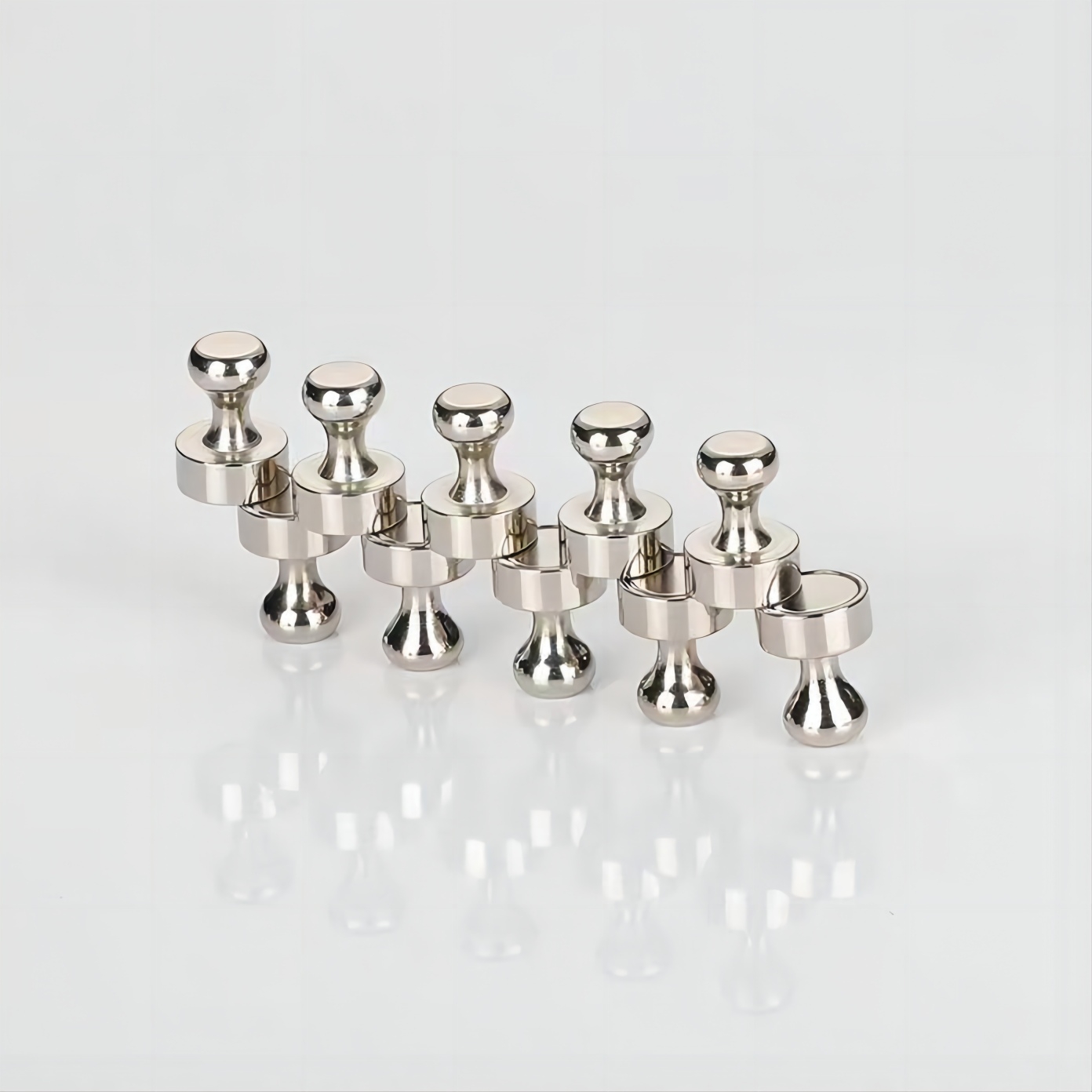 10pcs Strong Magnetic Thumbtack T12X16 Metal Magnetic Nail Kitchen Painting Pendant Punch Free Magnetic Thumbtack Magnet: Default Title