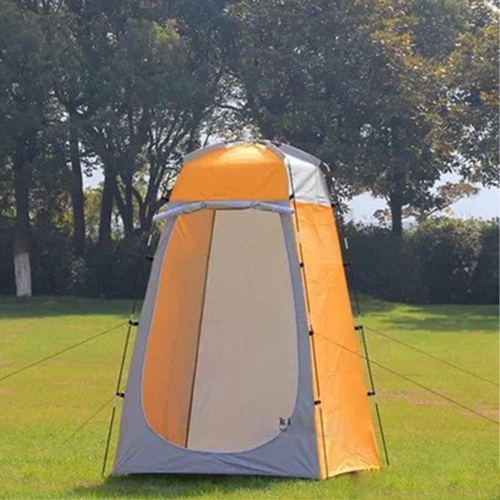 Leichte, Tragbare Camping Dusche Zelt Markise Leinwand Falten Freien Wc Zimmer für Privatsphäbetreffend Zeigt Ändern Kleidung