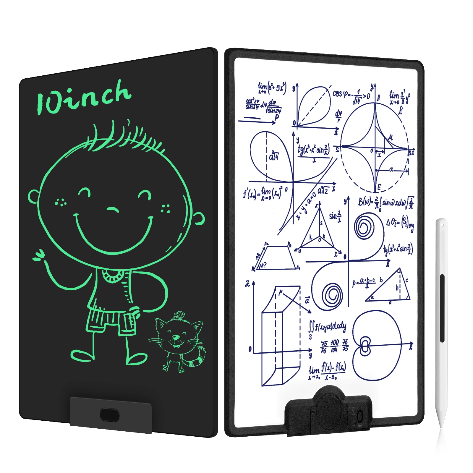 LCD Writing Tablet 10.5Inch Full Screen Electronics Whiteboard Graphic Drawing Board Erasable Kids Office School Supplies