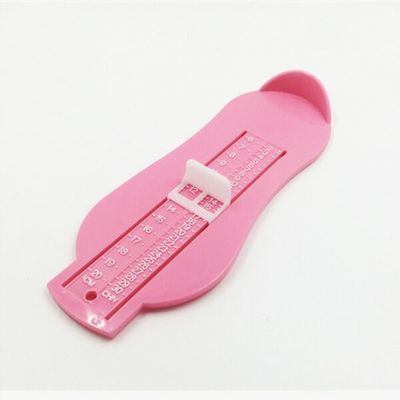 Kids Infant Foot Measure Gauge Shoes Size Measuring Ruler Tool Toddler Infant Shoes Fittings Gauge Baby Children Foot Ruler: Pink