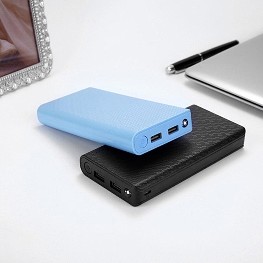 Power Bank Case Universal Empty DIY Dual USB 18650 Battery Enclosure Mobile Power Bank Case Power Bank Case