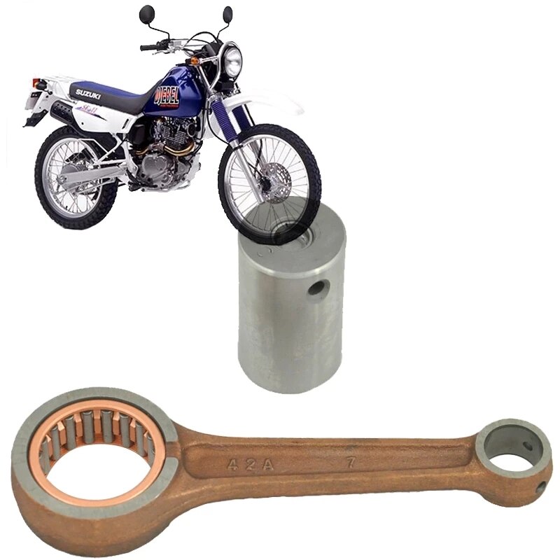 Juego de bielas para motor de motocicleta, piezas para Suzuki DR200, DJEBEL 200, 1986, DF200, 1996-2000, VAN, 200,