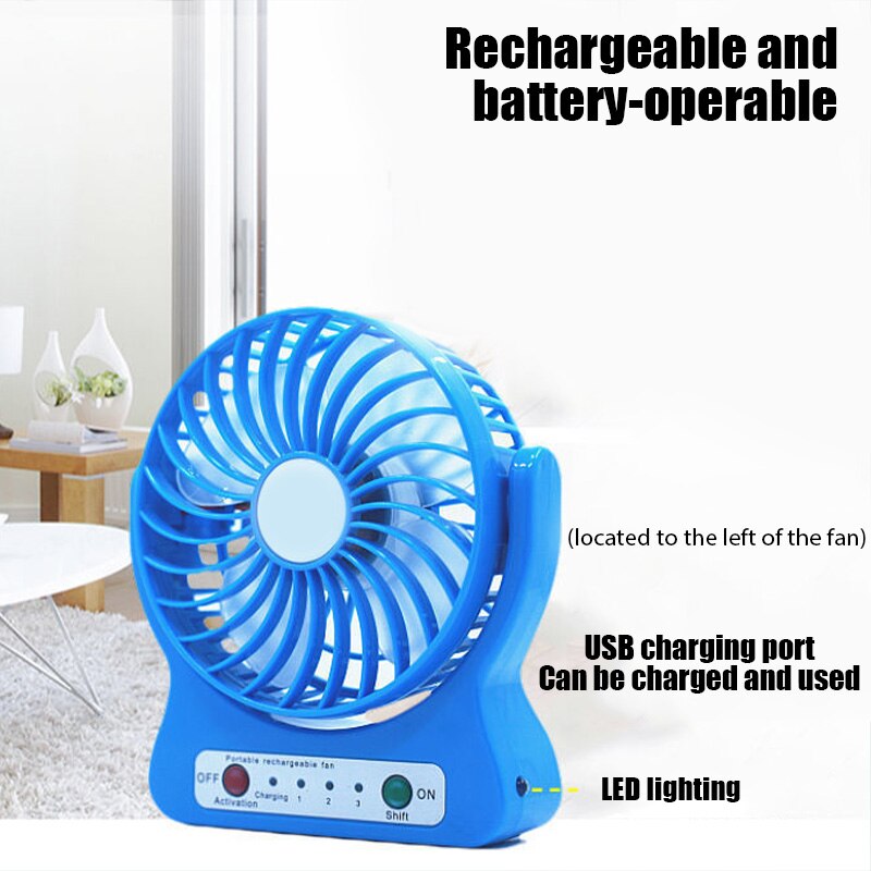 Portable Mini Handheld Fan Portable recargable USB Desk Pocket Mini Fan Handheld Air Cooler Outdoor Office Fan Summer