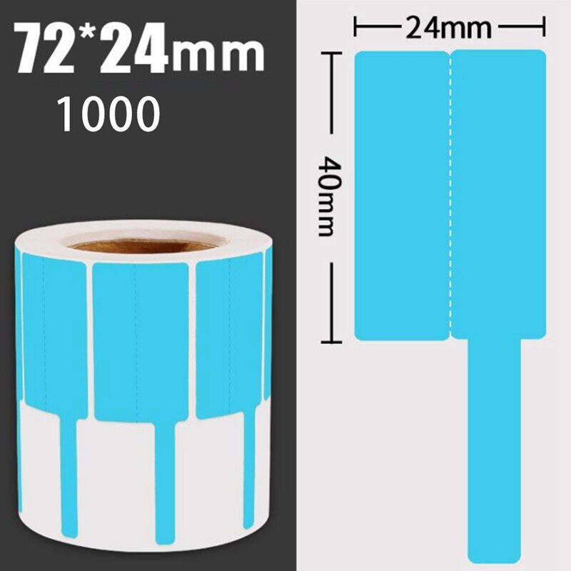 1000Pcs Self-Adhesive Cable Label Waterproof Wire Label Tear Resistant Oil-Proof Marker Cable Cord Identification