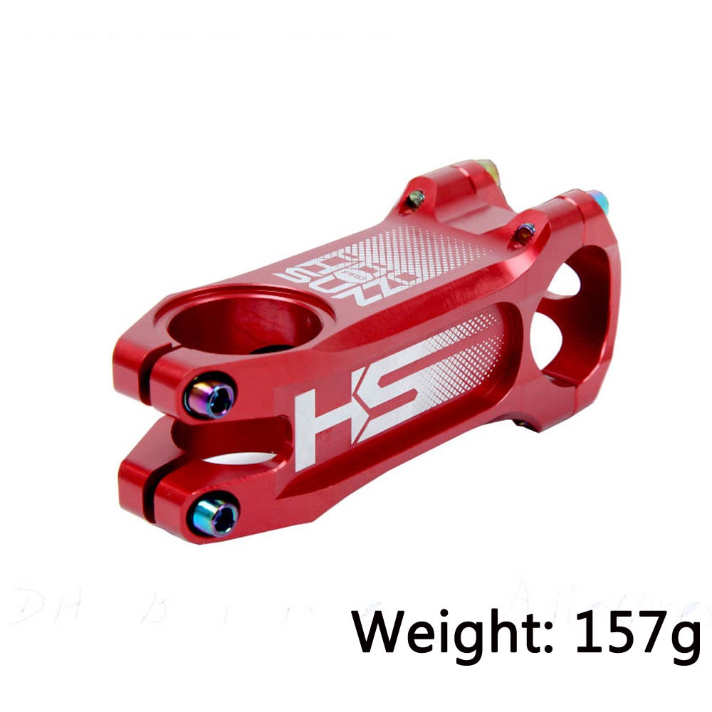 XC Behälter MTB Bunte Fahrrad Lenker Vorbau CNC Fahrrad Vorbau Mtb Rennrad Vorbau 0 Grad 31.8*80mm regenbogen Vorbau Fahrrad Teile