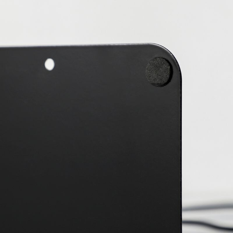 1 Pair Rectangle Bookends Book Stand Support Desktop Office Magazine Organizer Rack Shelf Holder