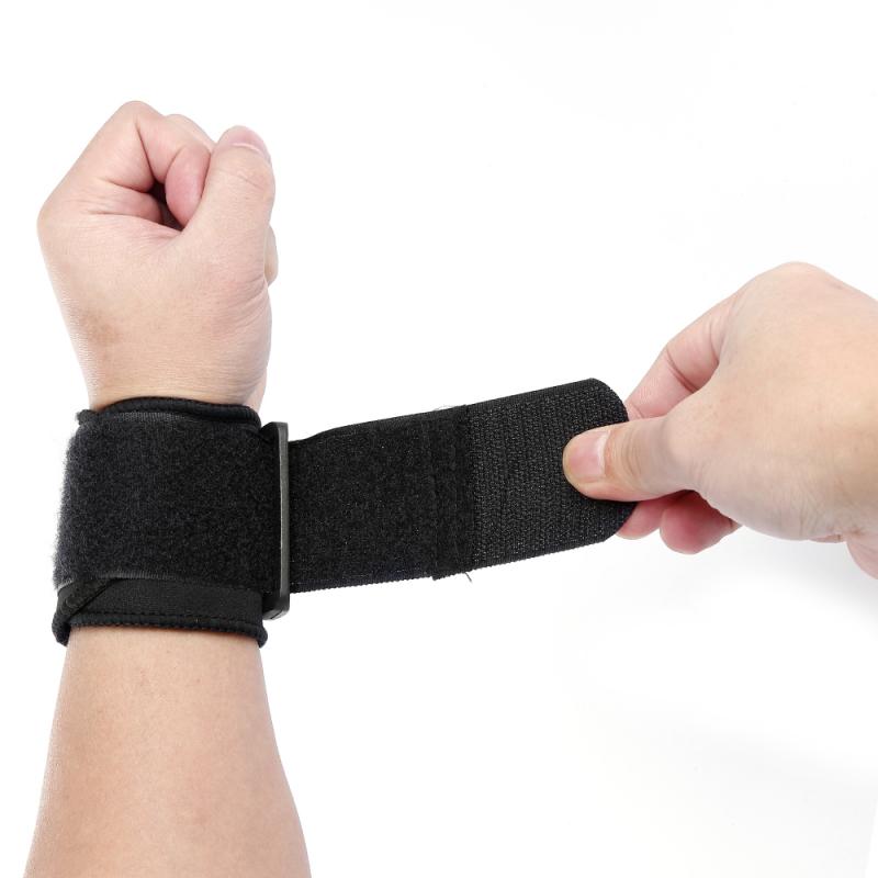 1 par beskyttende håndledsstøtte armbånd sportstræningsøvelser håndbåndsrem indpakker bandage armbåndsbøjle karpaltunnel