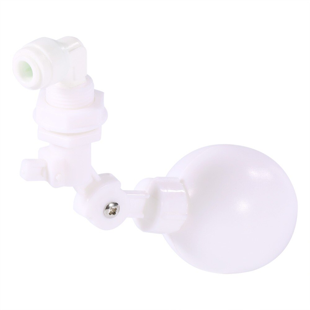 Omvendt osmose system justerbar mini flytekuleventil avstengning 1/4 " automatisk fylleventil fôr fisk akvarium ro vann