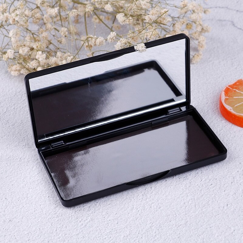 Boîte de distribution de maquillage vide magnétique, 1 pièce, Palette de cosmétiques, fard à paupières, boîte de rangement 11.9x6.2x1cm