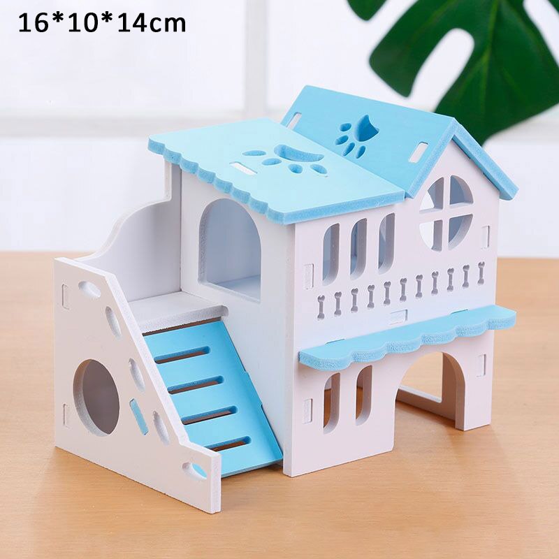 View of 1Pcs Cage Hamster Nest PVC Hamster Hideout 3Colors... – Grandado