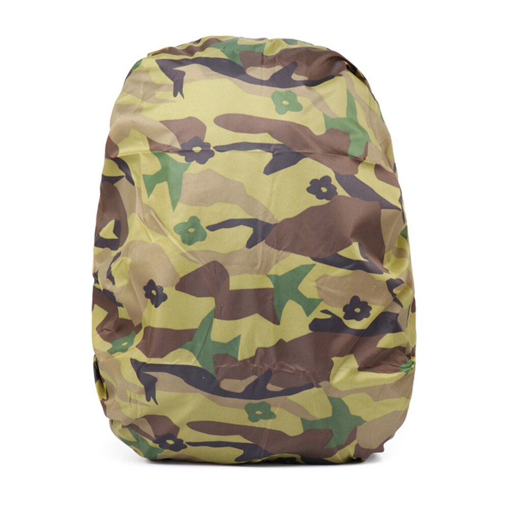 Mochila impermeable resistente a la lluvia cubre senderismo para ciclismo camuflaje impermeable: C