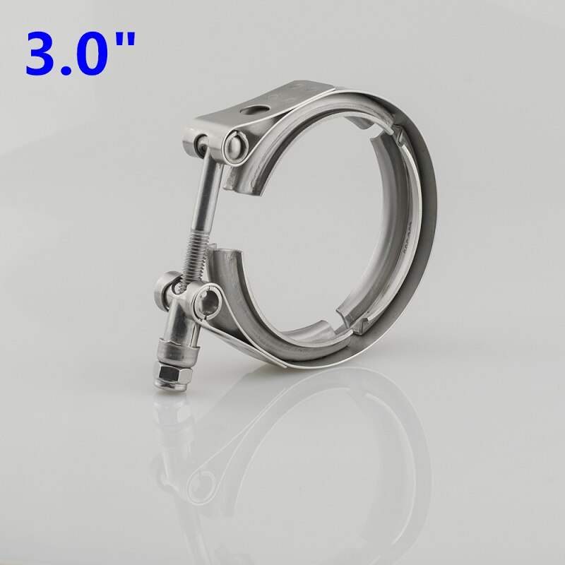 Universal rostfritt stål 2 " 2.5 " 3 " 3.5 " avgasstuprör v bandklämma v-band klämmor v klämma 1.5 2.5 3 3.5 tum: 3 tum