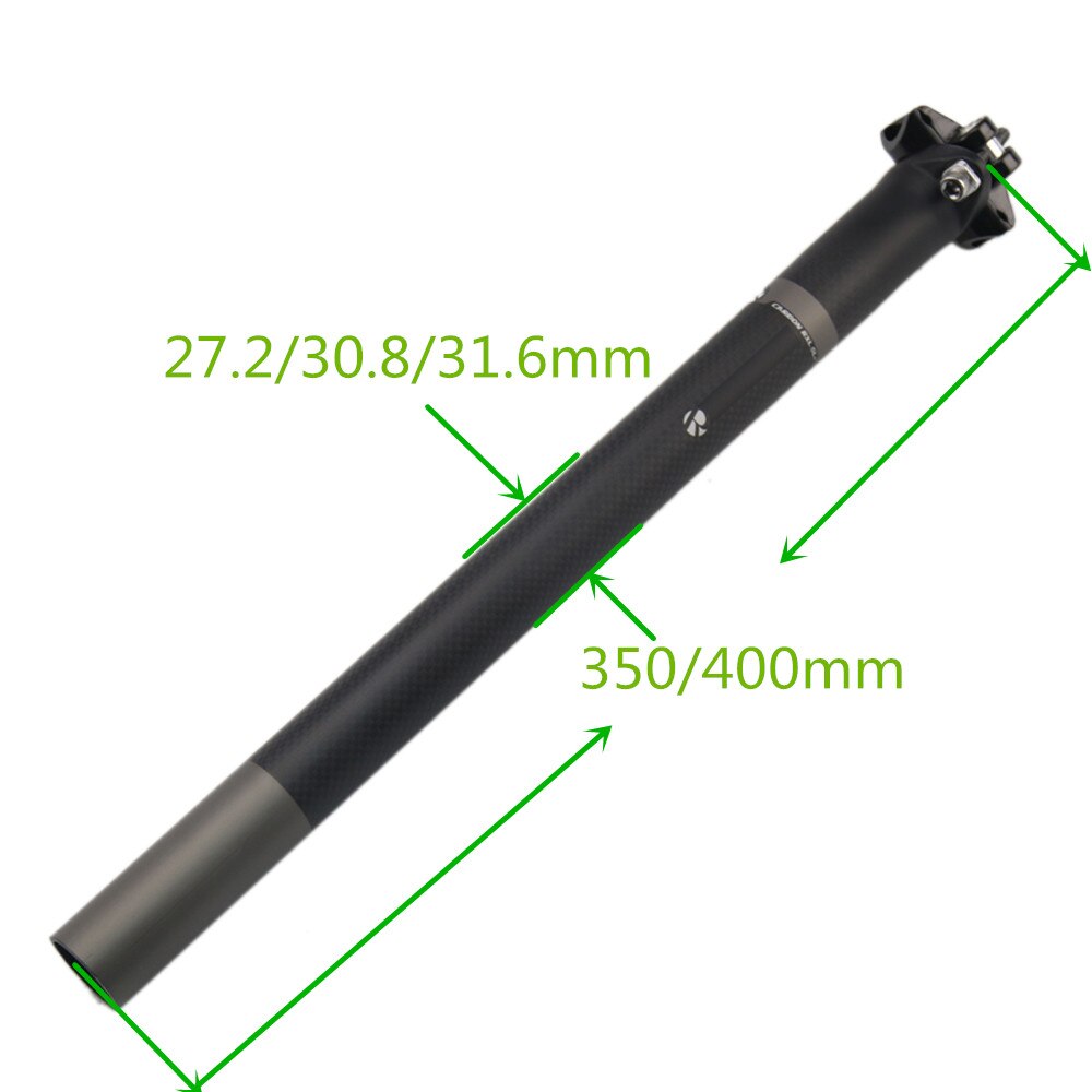 RXL SL Road Bicycle 31.6mm Carbon Seatposts Gray Seatpost Carbon Mtb Zero Degree 3K Matt 350/400 Mountain Bike Seat Post