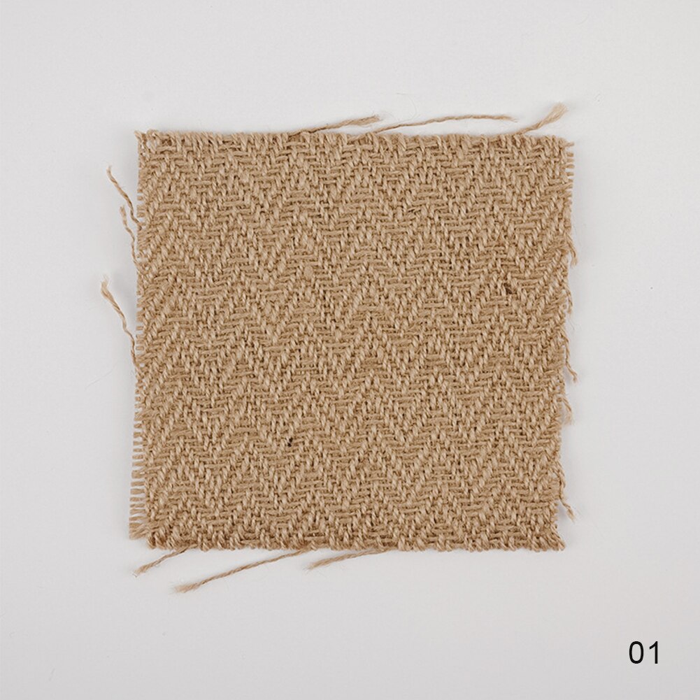Manteles Individuales de tela de arpillera Natural, mantel de mesa de estilo Ins, decoración de tela textil de lino de malla, accesorios de decoración de fotografía de joyería: 01