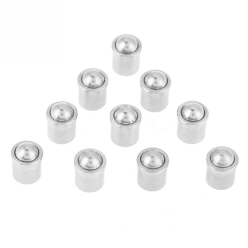 10Pcs/Lot 304 Stainless Steel Ball Plunger Push Fit Ball Spring Ball Plungers 6*7mm Body Accessories Set Tool Kit
