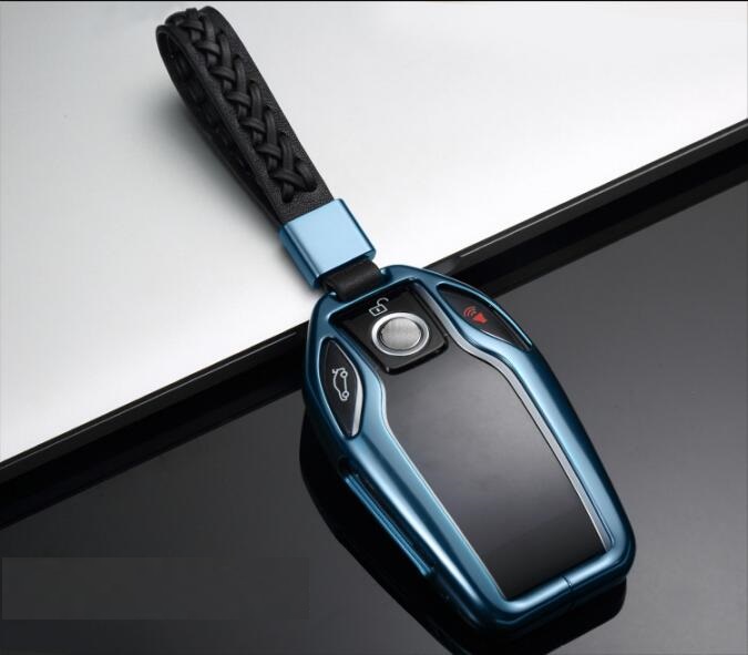 Aluminium Auto LED Display Key Cover Case voor BMW 5 7 serie G11 G12 G30 G31 G32 i8 I12 i15 G01 X3 G02 X4 G05 X5 G07 X7: 06