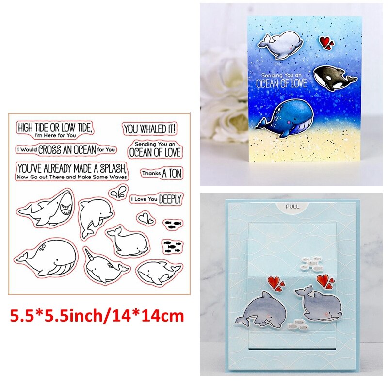 Du er mitt solskinn blandede dyr blomster blader klare stempler gjør selv scrapbooking mal 07: M59