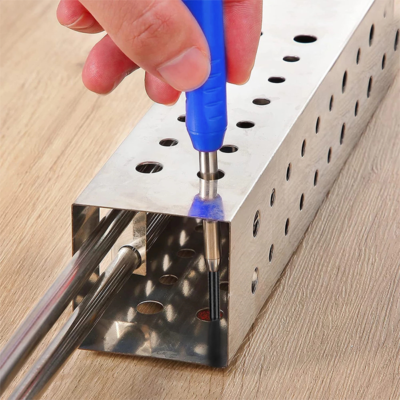Solid Carpenter Pencil Set Woodworking Tools Mechanical Pencil Set Construction Carpenter Marker Multi-box Refill Leads Scriber