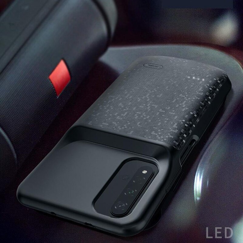 Huawei-funda Honor Series para cargador de batería de 5500mAh, para Huawei Honor 20, 20 Pro, 8X, 10 Lite, 9X, 8, Slim, a prueba de golpes
