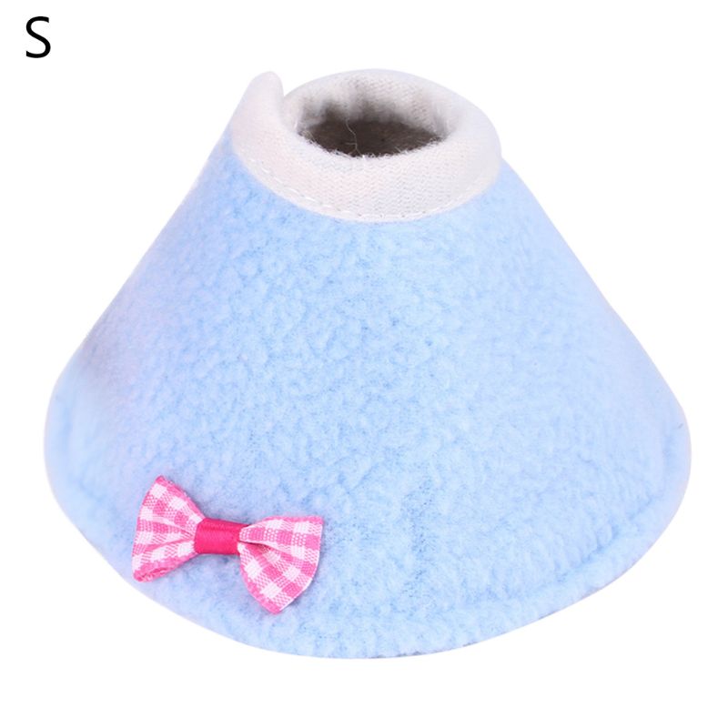 Collar de loro con cuentas protectoras para pájaros, anillo antipluma para recoger, y antiagarre antidesplume, Collar informal para roedores y pájaros: Blue S