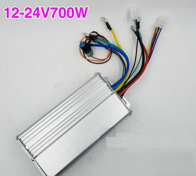 DC12-24V 700W 0-30A Brushless Motor Controller Speed Control Drive Hall Induction Stepless Speed Regulation Forward and Reverse