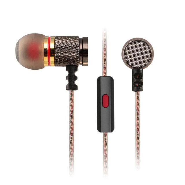 Kz EDR1 Metalen In-Ear Oortelefoon Hifi Sport In-Ear Oordopjes Auricular Goede Bass headset