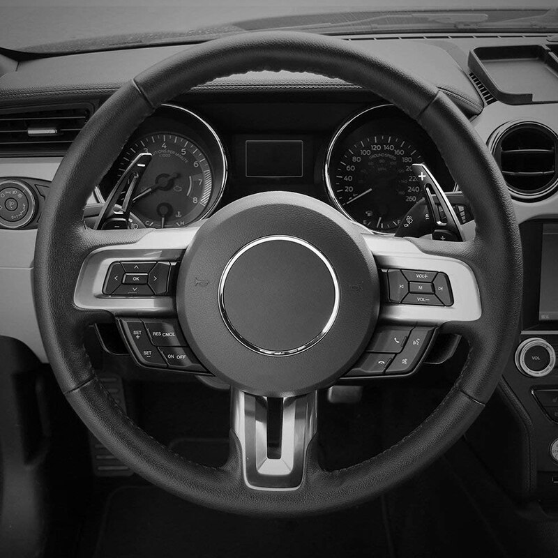 Steering Wheel Shift Paddle Shifter Trim Cover for Ford Mustang