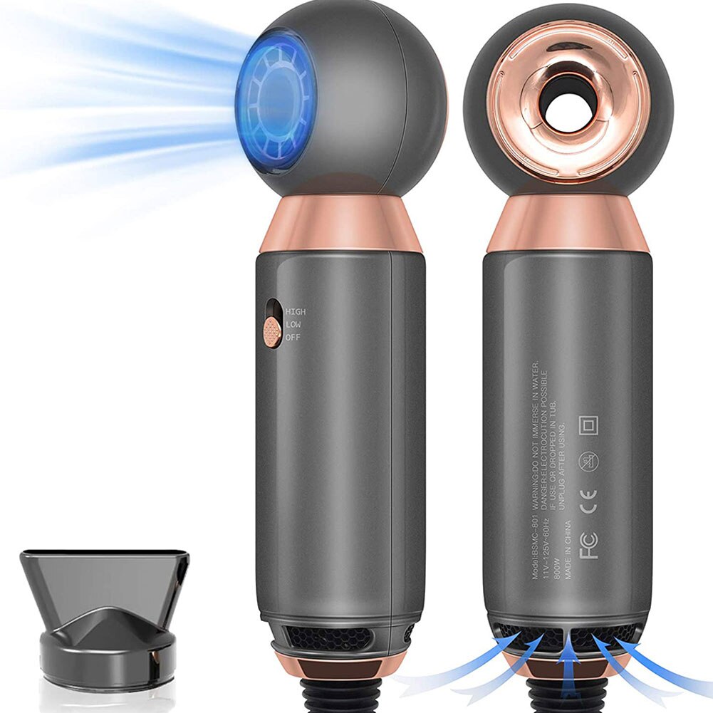 Hair Dryer Strong Wind Salon Dryer Ion Hair Air&Cold Wind Negative Ionic Hammer Blower Dry Electric Hair Dryer