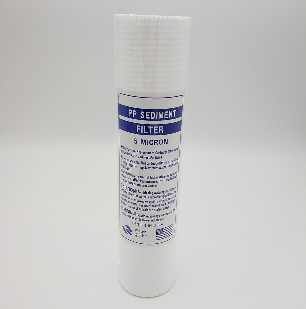 Huntsky Household Water Purifier 5 Stage 10" water Filter Cartridge PP UDF CTO UF T33 ultrafiltration System Water Filters