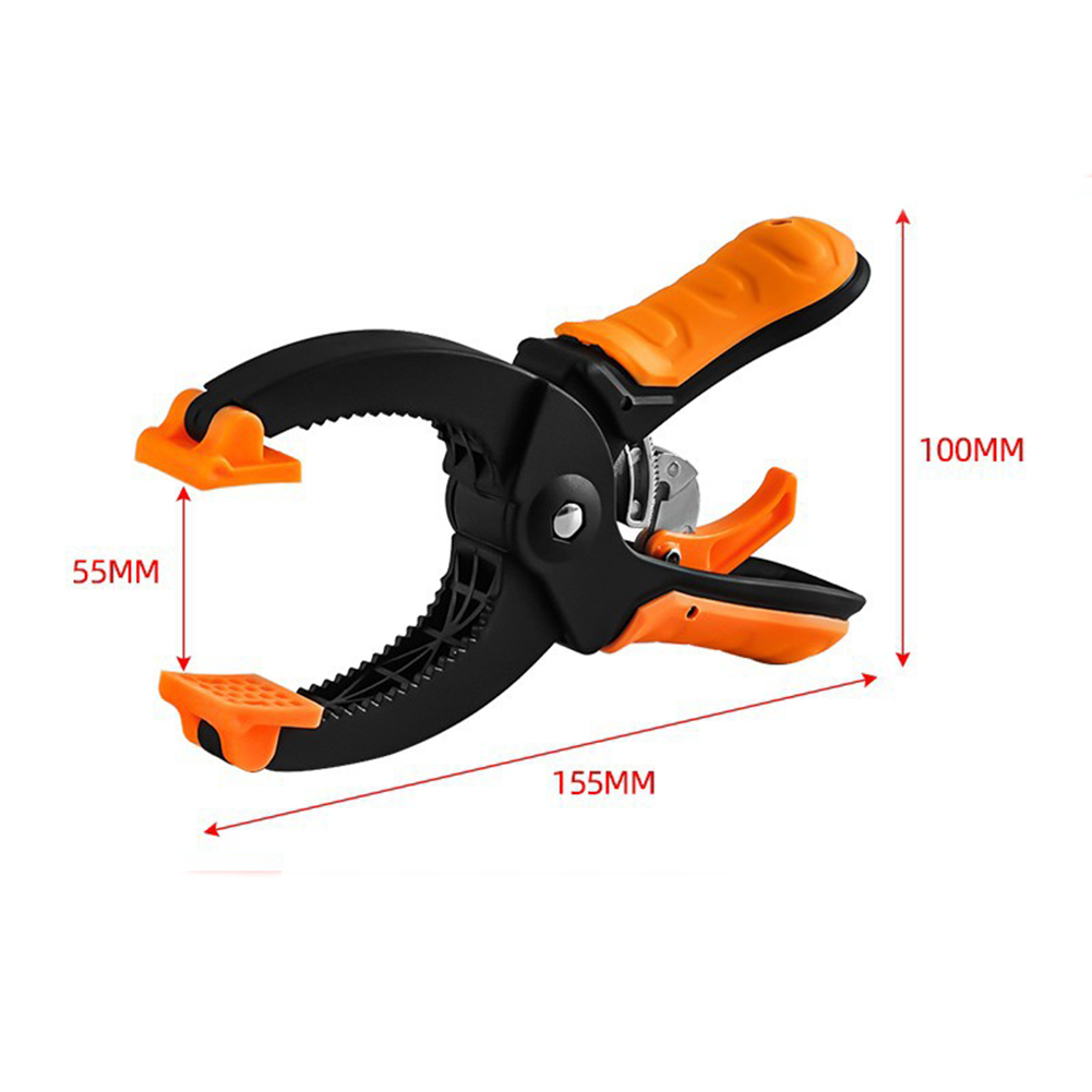 4 st/set kraftig fjäderklämma 0-50mm klämområden för träbearbetning klämmor handverktyg delar tillbehör