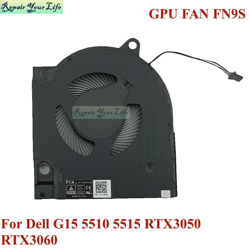 Notizbuch Kühler Kühler Lüfter Für Dell G15 5511 5515 5510 RTX 3060 RTX 3050 Spielen Laptop CPU GPU Grafikkarte Fan: Rosa