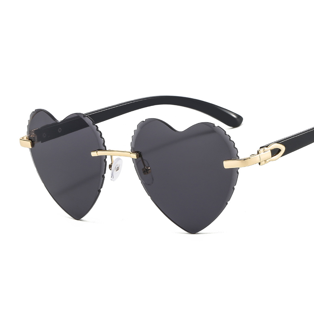 Hart Frameloze Zonnebril Vrouwen Auto Rijden Bril ... – Vicedeal