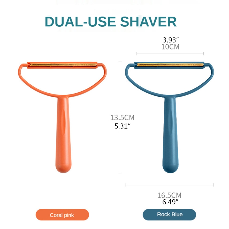 Lint Remover Portable Lint Roller Fuzz Shaver Uproot Cartpet Cleaner Carpet Scraper Coat and Fabric Pet Hair Remover Brush