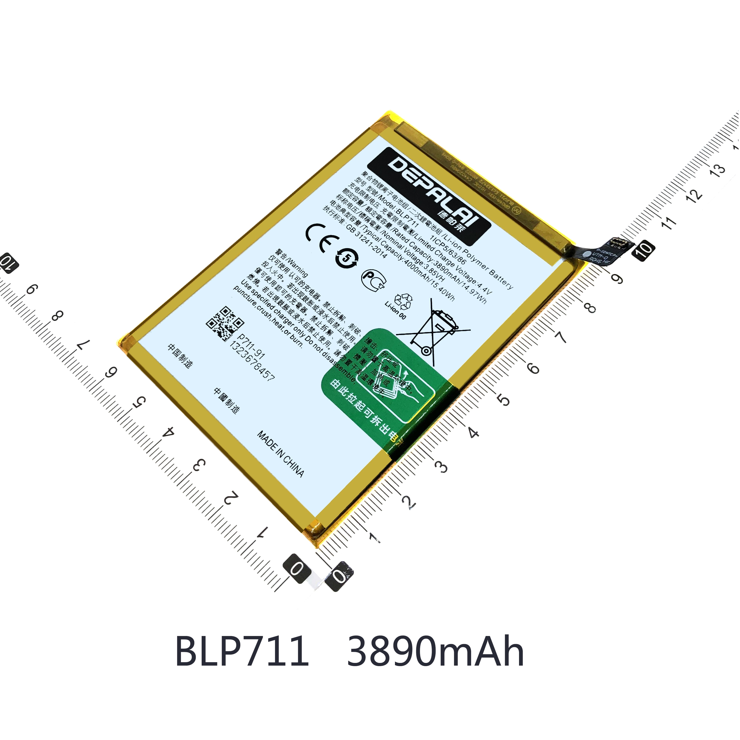 BLP711 BLP713 BLP715 BLP729 BLP773 Replacement Battery For OPPO K3 Premium