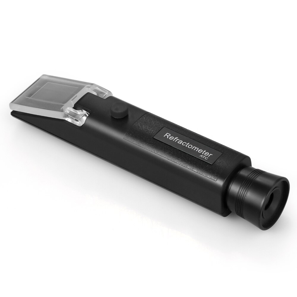 Portable Aquarium Salt Testers 0~10% Water Reader Refractometer Salinity Meter Marine: Black