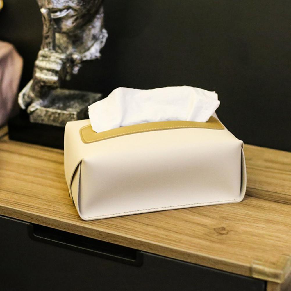 Household Tissue Box Holder Napkin Box Folding Waterproof Tissue Case Tissue Holder boite a mouchoirs коробка для салфеток