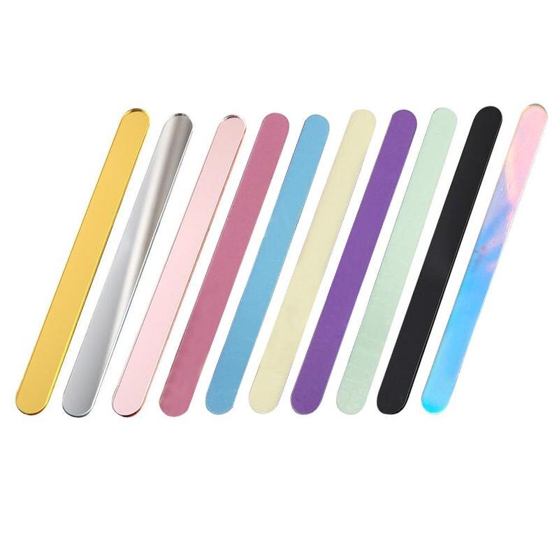 10 pieces of acrylic ice cream sticks ice cube sticks sticks children material kids crafts shower DIY puzzle baby han B7V4