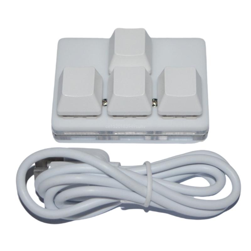 Keyboard 4 Key Direction Arrows Keypad Up Down Left Right Programming USB Mechanical Keypad PC Swappable Keypad