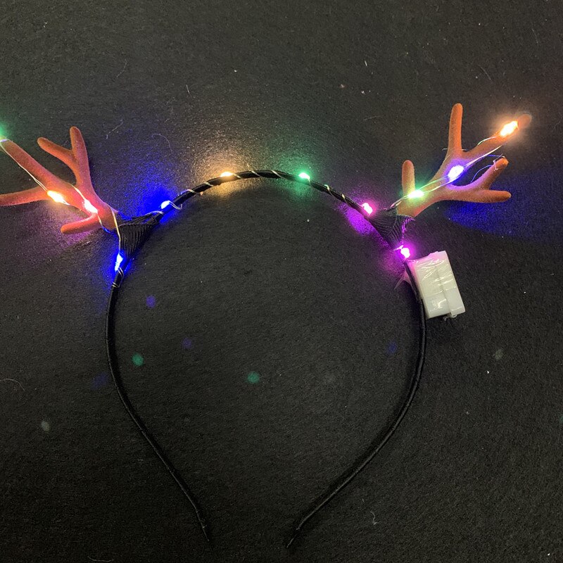 Kerst Ornamenten Hoofdband Dubbele Pony Kapsel Haarspeld Kappers Hoofddeksels Haar Gadgets Kerst Hoofdband Elf Oren Hoorns