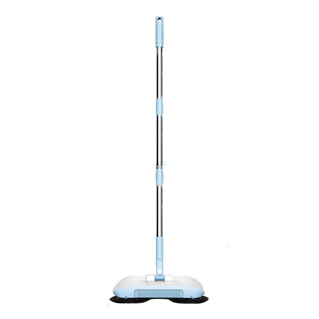 Hand Push-type Sweeper Home Sweeping Mopping Machine Vacuum Cleaner Floor Mops For Home Швабра С Распылителем: Blue
