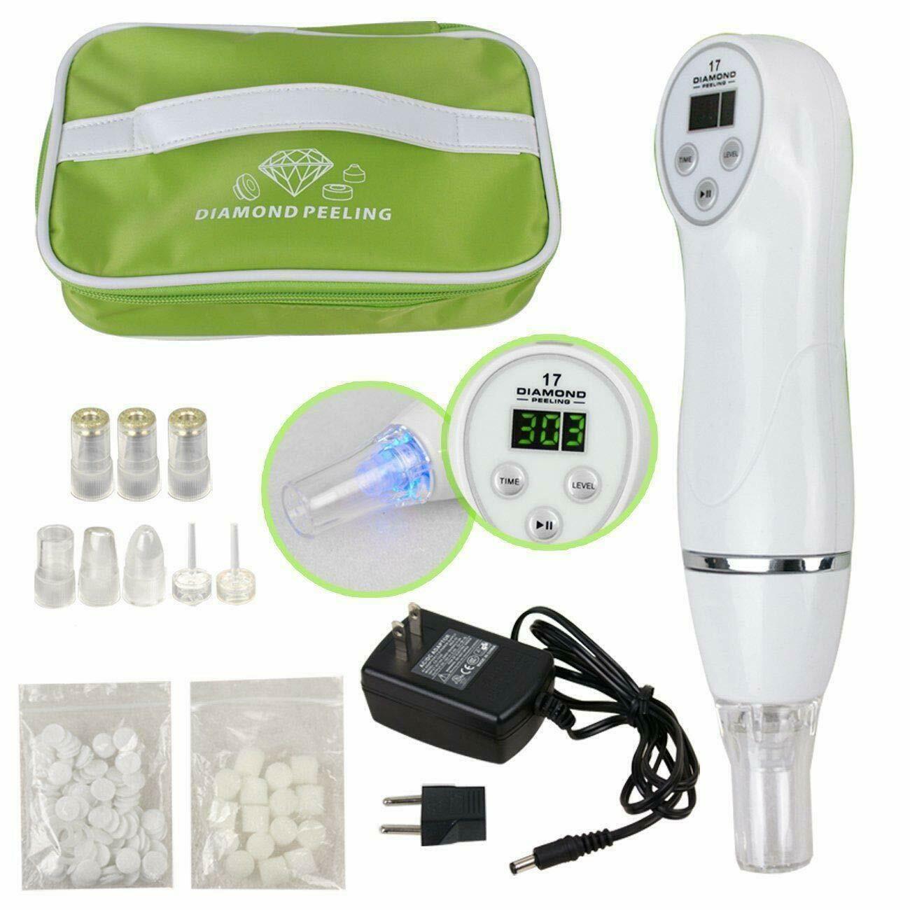 Mikrodermabrasion Diamant Mitesser Entfernung Peeling Schönheit Maschine Haut Schälen Diamant Dermabrasion Poren Reinigung