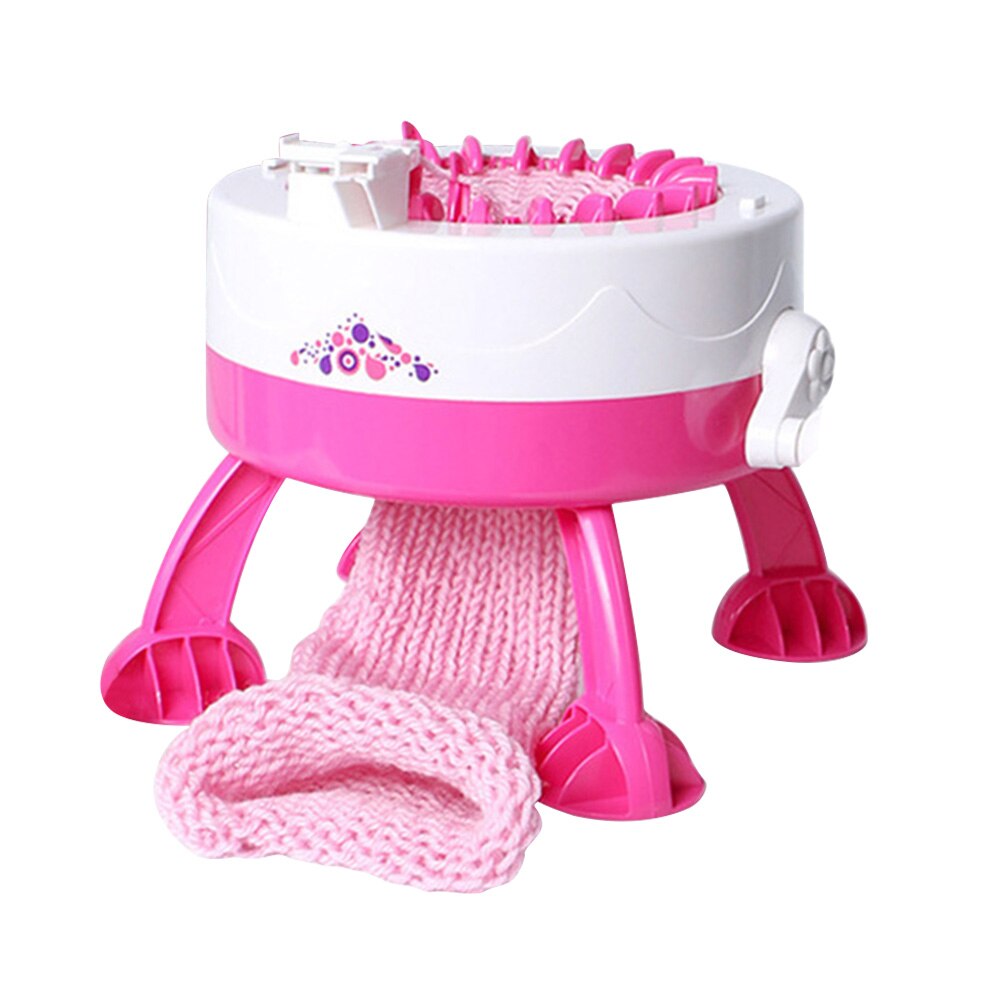 1 Set Knitting Stylish Plastic Knitting Machine Small Size Knitting Machine