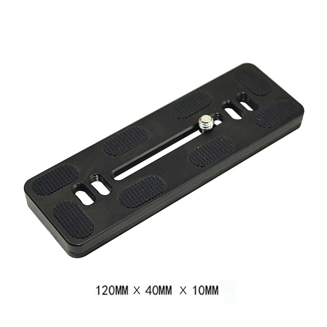 FEICHAO Universal Quick Release Plate PU120 150 200 300 Mount Tripod Plate w/ 1/4 Screw for Benro Arca Swiss Camera Tripod Head: PU120