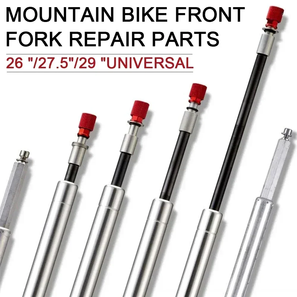 Cartucho de suspensión para bicicleta, varilla de amortiguación de aceite, 26/27,5/29 pulgadas, pieza de reparación de horquilla delantera, accesorios de actualización de horquilla de aire para bicicleta