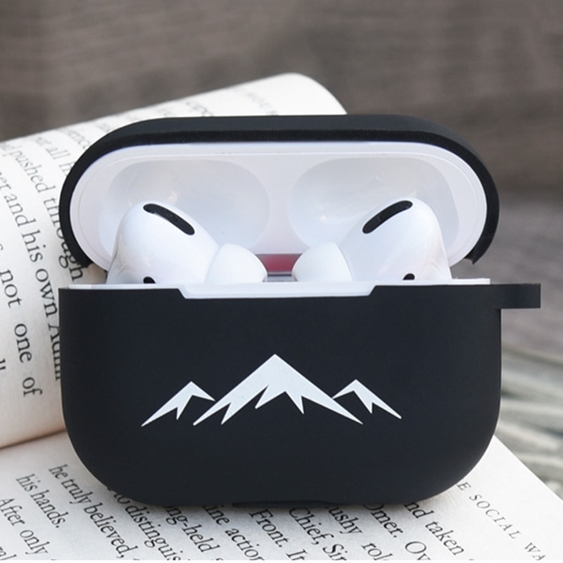 Hoesje voor airpods pro hoesje beschermhoes zachte siliconen kleurenprint patroon anti-verlies apple airpod hoesje hoesje headset hoesjes