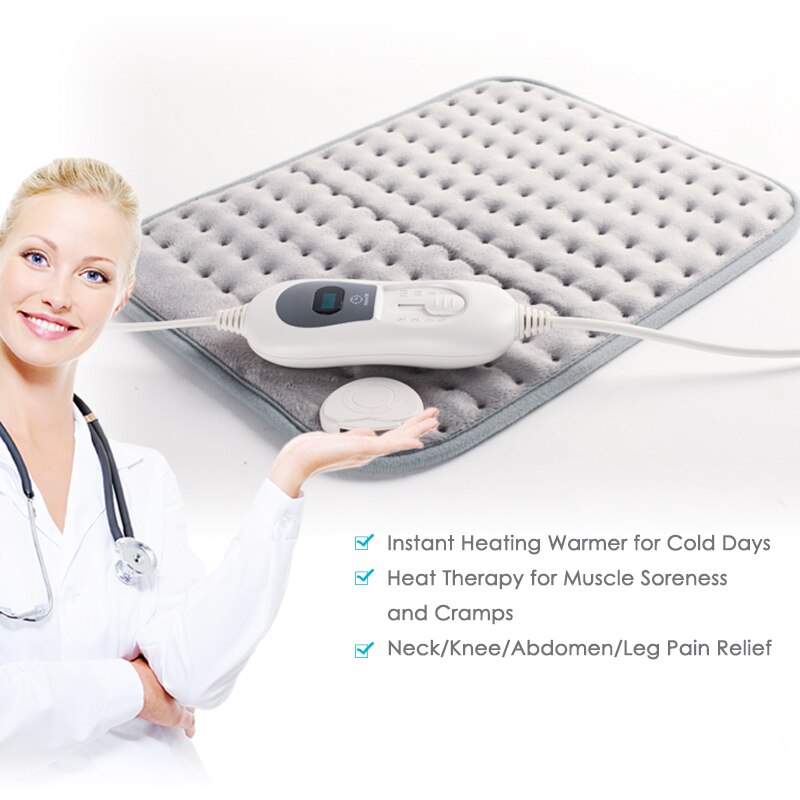 220-240V/100W coussin chauffant électrique pour la taille de l'abdomen soulagement de la douleur de dos hiver plus 3 contrôleur de chaleur ue Plug CNIM