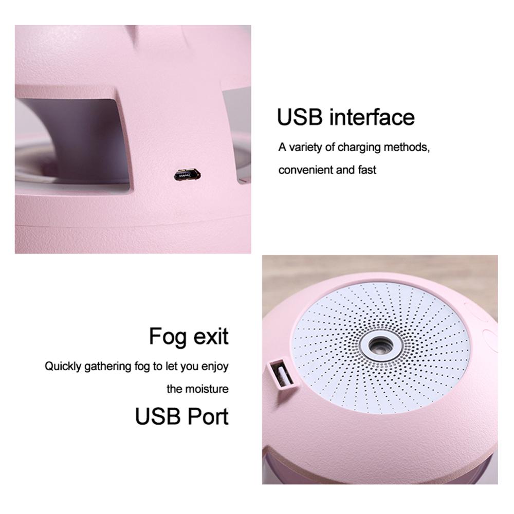 Usb Mini Dc 5V Auto Stoom Luchtbevochtiger Luchtreiniger Aroma Diffuser Essentiële Olie Diffuser Auto Humidifie Projector