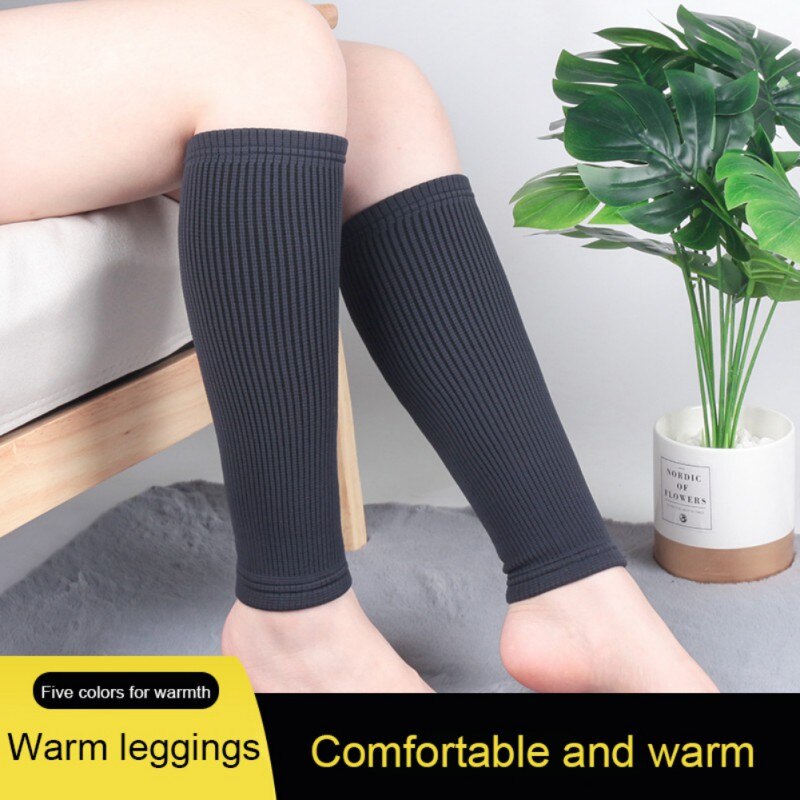 2PCS Calf Compression Sleeve Gym Sport Calf Relief Pain Socks Protector Varicose Veins Running Basketball Shin Guard Leg Warmers